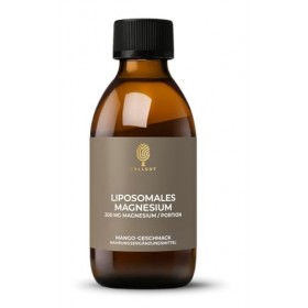 Magnésium liposomal - Haute biodisponibilité grâce aux liposomes - Arôme naturel de mangue - Sans conservateurs synthétiques