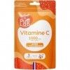 Vitamine C 1000mg/jour - Combat la Fatigue et Soutien Immunitaire - 30 Gélules végétales - Format de poche découverte, voy