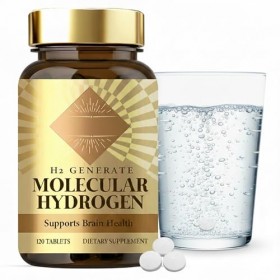 Comprimés deau hydrogène, 120 gélules, comprimés dhydrogène moléculaire à dissolution rapide pour leau potable, pour la sa