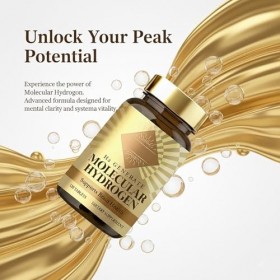 Comprimés deau hydrogène, 120 gélules, comprimés dhydrogène moléculaire à dissolution rapide pour leau potable, pour la sa