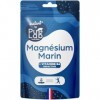 Magnésium Marin 300mg/jour + Vitamine B6 bioactive - Combat la Fatigue et le Stress - 30 Gélules végétales - Format de poch