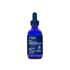 Trace Minerals - Magnésium Ionique Liquide 400 mg | 59 ml - 1 Flacon 32 Portions 