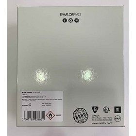 EVAFLORPARIS Je TAime Tendrement Coffret pour Femme Eau de Parfum 100 ml + Vapo de Sac 12 ml + Serviette Éponge Vaporisateur