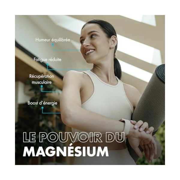 Incite Nutrition Magnésium Citrate 650 mg. Complément en Magnésium Puissant. 180 Gélules. Stock de 6 Mois. Soutient la Foncti