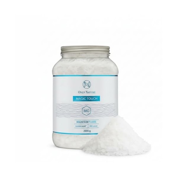 Chlorure de magnésium – Flocons de magnésium Zechstein Inside 1 kg – Favorise un sommeil sain et réduit la fatigue Magnésium