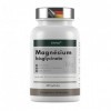 Magnésium bisglycinate, 365 gélules véganes – 300 mg de magnésium élémentaire par dose quotidienne, bisglycinate de magnésium