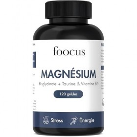 Magnésium Bisglycinate Complément Alimentaire - Vitamines, Minéraux et Compléments - Anti Fatigue Puissant Avec Vitamine B6 P