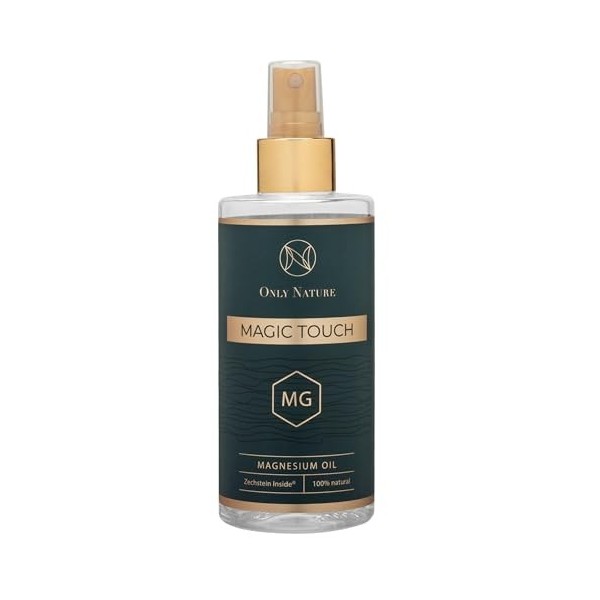 Huile de magnésium Zechstein Inside 150 ml – Magnésium pur naturel à 100% pour la peau – Détend, favorise un sommeil sain et ...