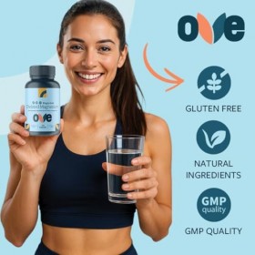 Magnésium Chélate 225 mg – Haute biodisponibilité & haute dose – 120 Gélules Véganes – Bisglycinate de Magnésium Pur – Sans A