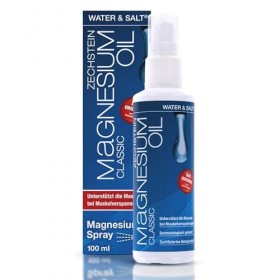 Water & Salt 100 ml dhuile de magnésium classique Zechstein Spray de magnésium [testé dermatologiquement] – Huile de magnési