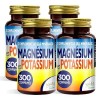 Magnésium et Potassium 1200 comprimés - Citrate de magnésium et de potassium - Contre la fatigue et lépuisement physique, la ...