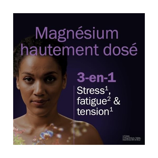 Metagenics NutriMag Duo - Magnésium - Contribue à la Réduction de la Fatigue et au Fonctionnement Normal des Muscles et du Sy...