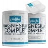 Magnesium Complex 6 Sources – 300 mg par jour, Haute Biodisponibilité – 360 Gélules PiùLife, avec Magnesium Bisglycinate, Cit...