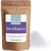 JKR Spices Sel dEpsom de 450 g | DEpsom de qualité alimentaire | Sel de magnésium sulfate alimentaire | MgSO4 dans un sac r M...