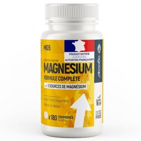 Complexe Magnésium, Constitué de cinq composés de haute qualité: Magnesium bisglycinate, pidolate & magnesium citrate. Magnes