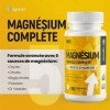 Complexe Magnésium, Constitué de cinq composés de haute qualité: Magnesium bisglycinate, pidolate & magnesium citrate. Magnes