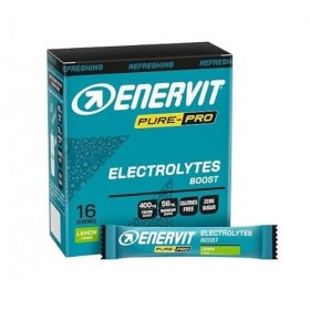 Enervit Pure-Pro Electrolytes Boost, électrolytes, supplément de sels de sodium et de magnésium, goût citron, réduction de la...