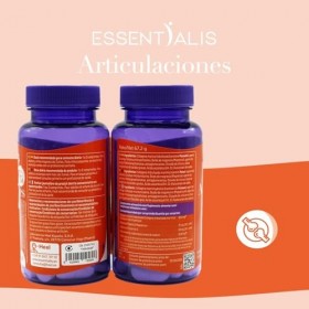 Essentialis Articulations - Collagène hydrolysé marin haute biodisponibilité, Ac Hyaluronique, Vit. C et Magnésium - Les 4 in