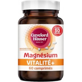 GAYELORD HAUSER – Magnésium comprimés Vitalité + – Réduction de la Fatigue et Soutien du Système Nerveux – Cure de 30 Jours –