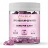 CALIU GUMMY | Gommes Magnésium Citrate 250 mg | 90 Gummies Goût Fraise | Réduit Stress & Fatigue | Favorise Sommeil Réparateu...