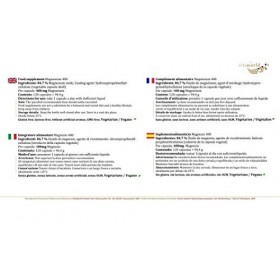 Vita World Magnésium 400mg 120 capsules Made in Germany