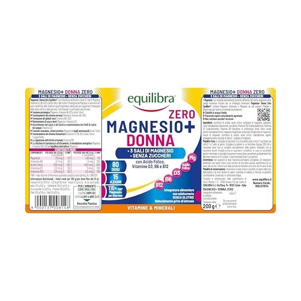 Magnésium+ Femme Zéro