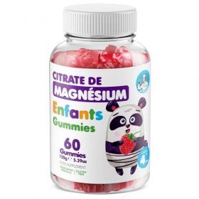 DR. MORITZ Gummies au Magnesium Sans Sucre pour Enfants et Adultes - Gummy au Citrate de Magnesium - Soulage Stress Anxiété A