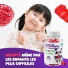 DR. MORITZ Gummies au Magnesium Sans Sucre pour Enfants et Adultes - Gummy au Citrate de Magnesium - Soulage Stress Anxiété A