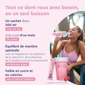 Magnésium et Potassium Complément Alimentaire avec Vitamines B, C et Minéraux, Augmente lÉnergie & Soutient les Muscles, Reh