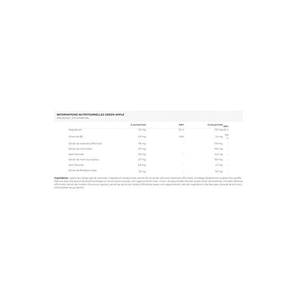 BioTechUSA Relax, Complément alimentaire en comprimés aux vitamines, au magnésium organique et aux extraits de plantes, 60 co