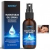 Spray Dhuile de Magnésium pur, Huile Mg100% Biologique pour les Pieds, Efficace pour Soulager Muscles, Spray Topique Naturel