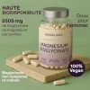 Magnesium Bisglycinate 2505mg | Magnesium Glycinate Chelaté Hautement Biodisponible 300mg Élémentaire - Bisglycinate de Magné