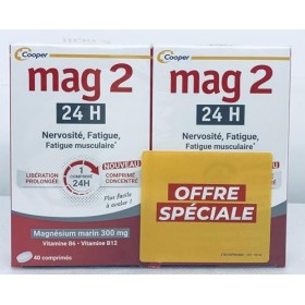 Mag 2 24h Magnesium Marin 2x40 Comprimes