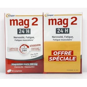 Mag 2 24h Magnesium Marin 2x40 Comprimes