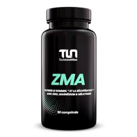 ZMA | Zinc + Magnésium + Mélatonine | Dosage Optimal | Améliore la Qualité du Sommeil et de la Récupération Musculaire | Boos