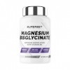 Superset Nutrition - Magnesium Bisglycinate 90 Caps - Complex Magnésium, Glycine & Vit B6 - Sans additif, digestion facilit