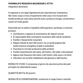 Magnesium 3 attivi 60 cpr