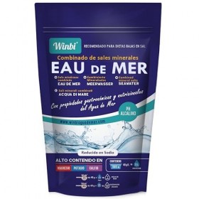 100 LITRES deau de mer Winbi à Boire. De Multiples Bienfaits Pour le Corps. Eau Marine à Haute Teneur En Magnésium, Potassiu