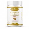 Magnésium et potassium haute dose | Citrate de magnésium 250 mg + citrate de potassium 1000 mg pur | Soutien musculaire, éner