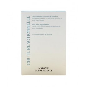 Madame La Présidente – Chute Réactionnelle – Complément alimentaire cheveux – Magnésium, Vitamine B6, Biotine & Zinc – Chute ...