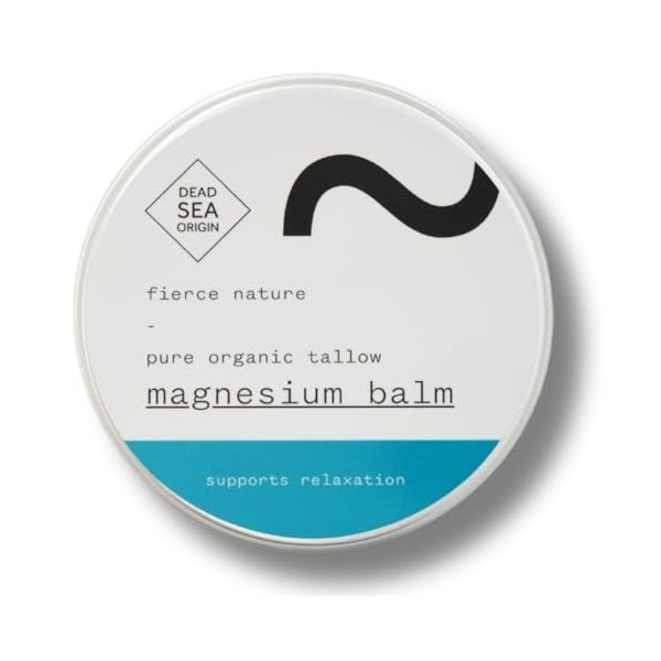 Magnesium Tallow Balm with Lavender, Natural Magnesium Topical Body Balm for Muscle Aches and Strains, Alternative to Magnesi