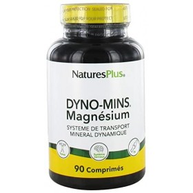 Nature s plus - Dyno mins magnésium - 90 comprimés - équilibre émotionnel, fatigue