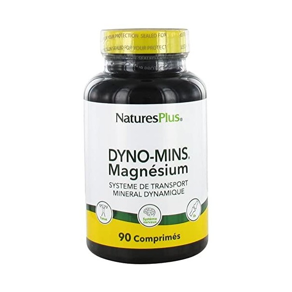 Nature s plus - Dyno mins magnésium - 90 comprimés - équilibre émotionnel, fatigue