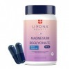 LIVONA BEAUTY Complexe Stress | Nervosité | Sommeil 120 gélules : 320mg Magnésium Bisglycinate + 100mg Taurine + 1.6 mg Vitam