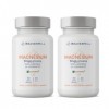 Pack x2 | Magnésium Bisglycinate + Cofacteurs Vitamines B1, B2, B3, B5, B6, B8, B9 et D3 | 180 Gélules Végétales | 300 mg Mag