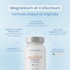 Pack x2 | Magnésium Bisglycinate + Cofacteurs Vitamines B1, B2, B3, B5, B6, B8, B9 et D3 | 180 Gélules Végétales | 300 mg Mag