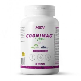 HSN Cogni Mag Magnésium L-Thréonate 1000 mg Magtein® | 60 Gélules Végétales | avec Taurate de Magnésium ATA Mg® et Acide Pant
