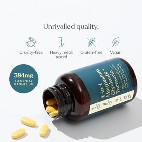 Magnésium, pour la relaxation musculaire, les os, le soutien du sommeil pour les femmes et les hommes