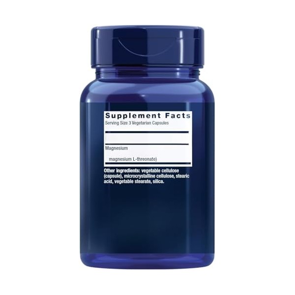 Version améliorée de L magnésium menace, favorise la mémoire et protège la pensée. Convient aussi bien aux hommes quaux femm