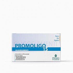 Promo Pharma - Promoligo Oligo-éléments de 20 ampoules de 2 ml 12 manganèse Manganèse